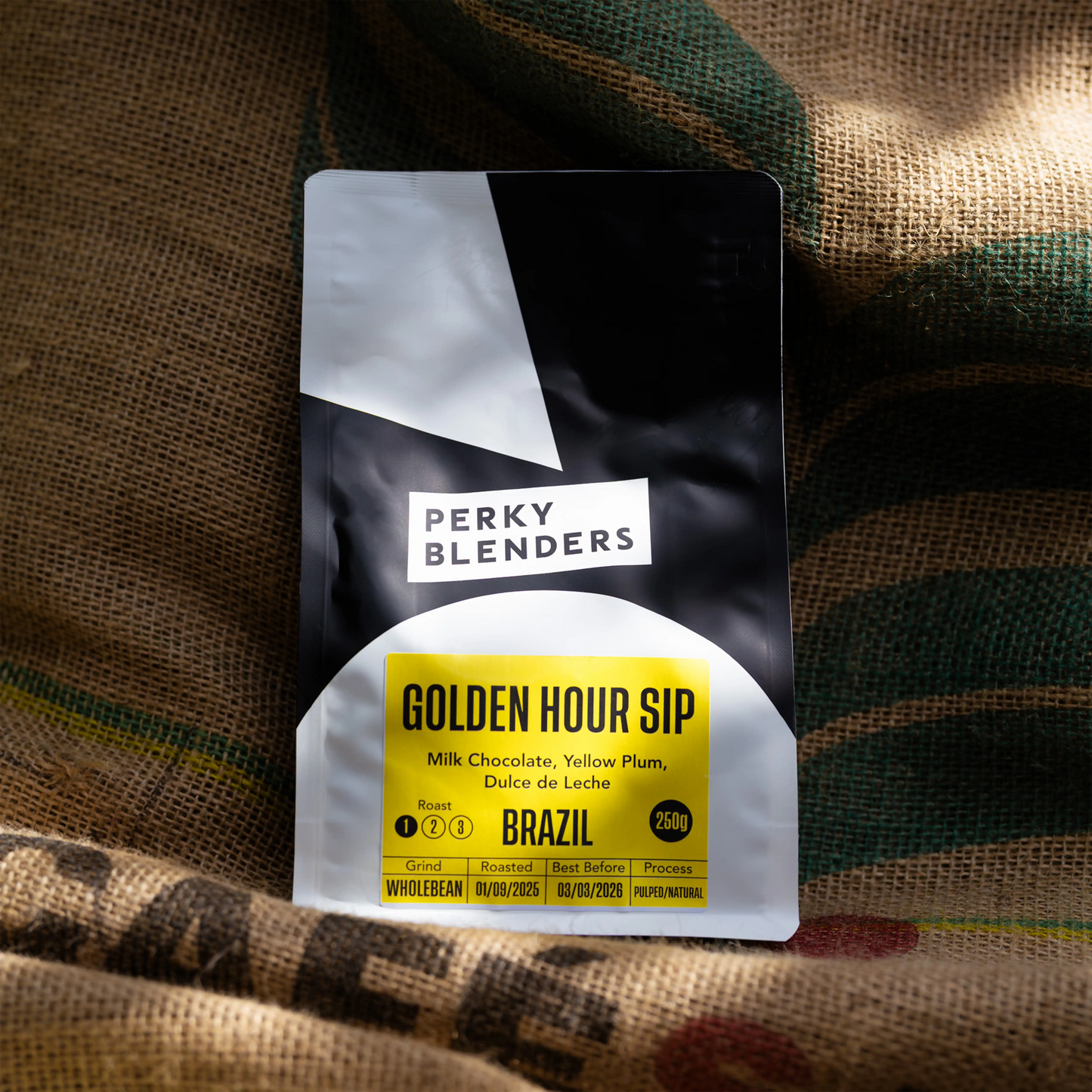 Coffee of the Month Wholebean 250G - Golden Hour SP £6.25