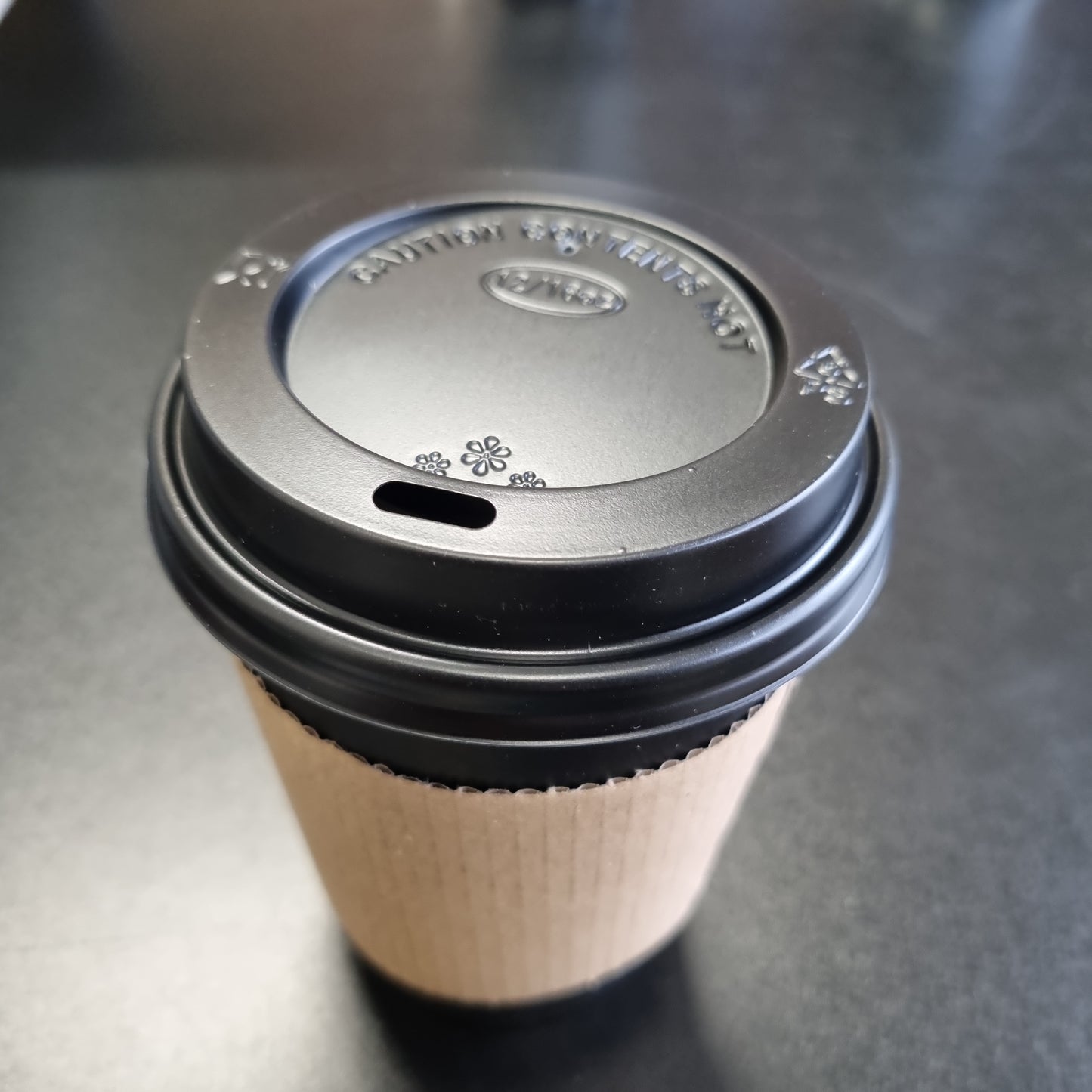 WS-GZ 12oz Tea ripple cups and lids