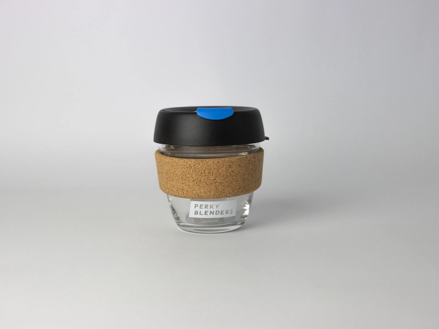 Perky Blenders Keep Cup - Glass/Cork
